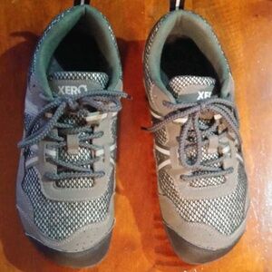Xero Terra Flex Green Womens 8.5/39 Great Condition Barefoot Shoes